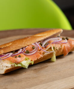 Baguette Gerookte Zalm